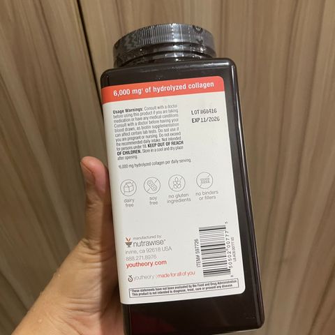 Viên Uống Youtheory Collagen + Biotin 390 Viên - Hỗ Trợ Đẹp Da, Tóc, Móng Và Ngăn Ngừa Lão Hóa - Sản Phẩm Hàng Mỹ Chất Lượng Cao