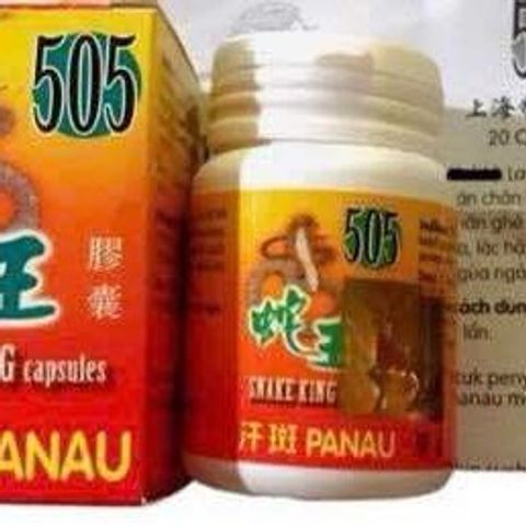 Viên Uống Xà Vương 505 HongKong - Hỗ Trợ Gan, Giải Độc, Giảm Ngứa Da & Viêm Da Dị Ứng, Sản Phẩm Chức Năng Tự Nhiên