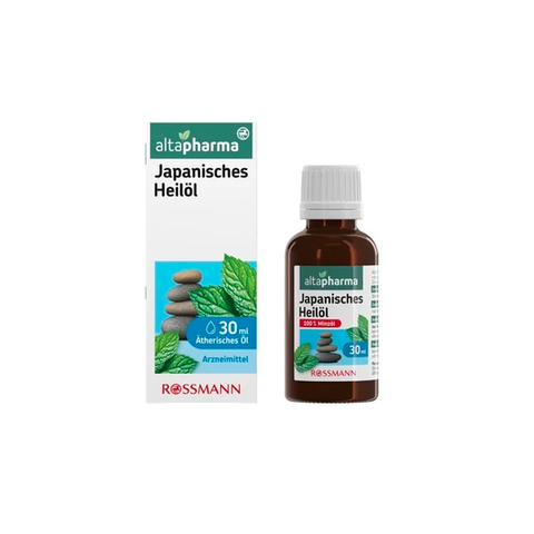 Tinh Dầu Bạc Hà Altapharma Japanisches Heilöl 30ml - Hỗ Trợ Tiêu Hóa, Giảm Đau, Xuất Xứ Đức