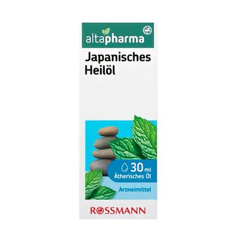 Tinh Dầu Bạc Hà Altapharma Japanisches Heilöl 30ml - Hỗ Trợ Tiêu Hóa, Giảm Đau, Xuất Xứ Đức
