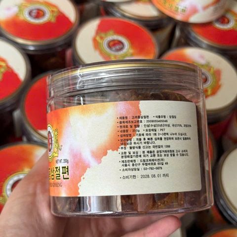 Sâm Lát Tẩm Mật Ong Hàn Quốc Hộp 200g Tốt Cho Sức Khỏe