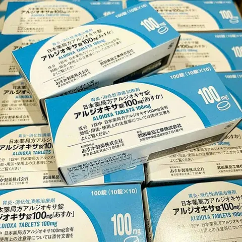 Viên uống hỗ trợ dạ dày Aldioxa 100mg Nhật Bản 100 viên