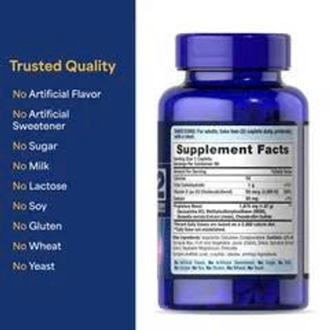 Viên uống bổ khớp Puritan’s Pride Advanced Glucosamine MSM & D3 160 viên hỗ trợ sức khỏe khớp tự nhiên tại Mỹ