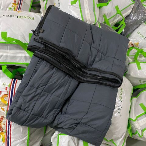 Chăn Trọng Lực Đôi 12kg Hushblanket Royal Latex Kích Thước 200x230cm - Giảm Lo âu, Tăng Chất Lượng Giấc Ngủ