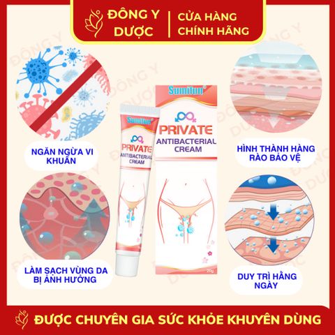 Kem SUMIFUN Giảm Ngứa, Chàm Eczema, Dưỡng Ẩm Vùng Kín Nhạy Cảm - Chăm Sóc Da Tự Nhiên, An Toàn cho Phụ Nữ và Trẻ Em