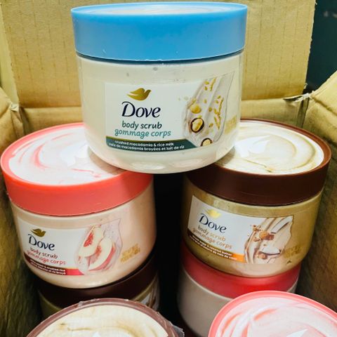 Tẩy Tế Bào Chết Toàn Thân Dove 425gr - Sản Phẩm Chăm Sóc Da, Exfoliating Body Polish Giúp Da Mịn Màng, Sáng Khỏe
