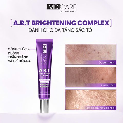 Kem Dưỡng Trắng Da Giảm Thâm Nám MDCare A.R.T BRIGHTENING COMPLEX - Sản Phẩm Chăm Sóc Da Từ Thiên Nhiên, Dành Cho Mọi Loại Da