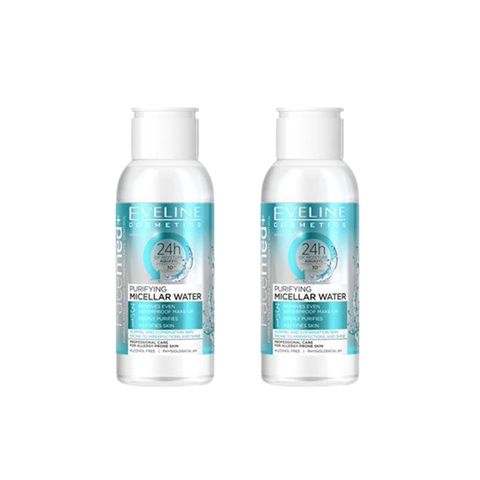 Nước tẩy trang Eveline Facemed+ 3 tác động 100ML - Làm sạch sâu, dưỡng ẩm, không chứa cồn, sản phẩm chính hãng từ Ba Lan