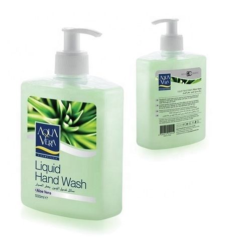 Nước Rửa Tay AquaVera 500ml Kháng Khuẩn Hương Lô Hội - Dưỡng Da Mềm Mại, Làm Sạch Dịu Nhẹ, Bảo Vệ Da Tự Nhiên