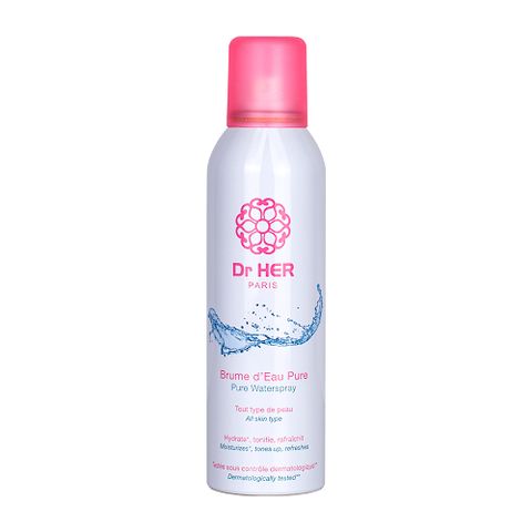Xịt Khoáng Dr HER Paris 150ML - Chăm Sóc Da Mặt Từ Thiên Nhiên, Công Nghệ Đầu Xịt Nano Siêu Mát Lạnh