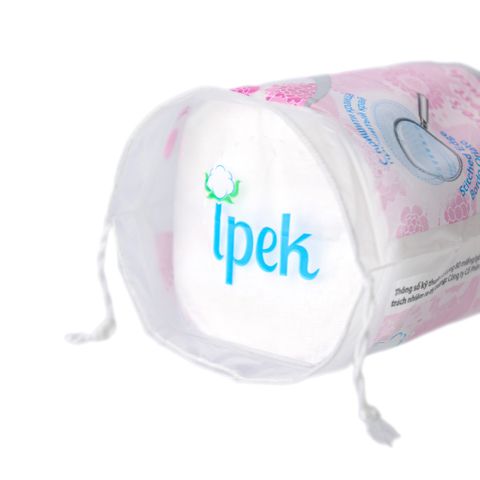 Bông Tẩy Trang Ipek Cotton Thổ Nhĩ Kỳ - Thùng 30 Gói, 150 Miếng, Siêu Mềm, An Toàn Cho Da Nhạy Cảm