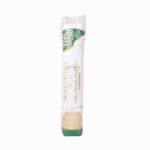 Thùng 30 Bông Tẩy Trang Skinlovers 150 Miếng 100% Cotton - Sản Phẩm Làm Sạch Dịu Nhẹ, An Toàn Cho Mọi Loại Da