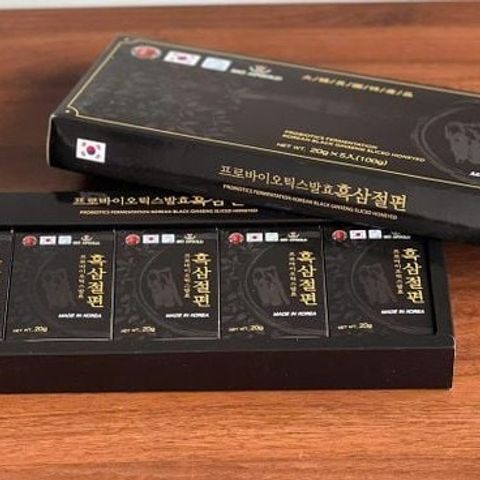 Hắc Sâm Lát Mật Ong BIO APGOLD 100g - Sản Phẩm Hàn Quốc Tăng Cường Sức Khỏe, Hỗ Trợ Sinh Lực và Tuần Hoàn