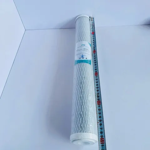 Lõi Lọc CTO 20 Inch - Lõi Lọc Than Hoạt Tính Dạng Nén Cho Nguồn Nước Sạch và An Toàn