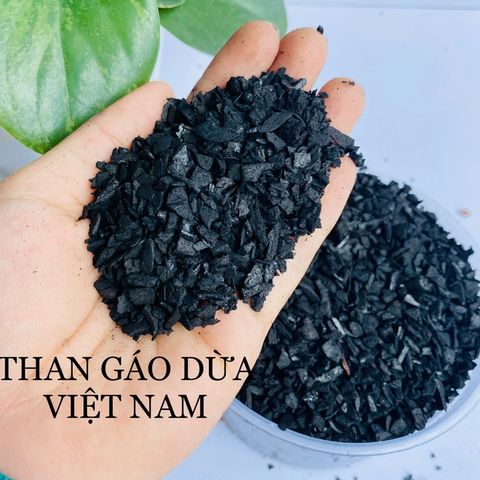Than Gáo Dừa Việt Nam Lọc Nước - Hạt Than Tự Nhiên Hấp Phụ Clo, Mùi Hôi, Kim Loại Nặng - Sản Phẩm Thân Thiện Môi Trường