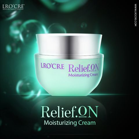 Kem Dưỡng Ẩm Lro'Cre ReliefON 30g - Phục Hồi, Làm Dịu Da Nhạy Cảm, Cấp Ẩm Sâu, Chống Lão Hóa Tự Nhiên Thích Hợp Cho Mọi Loại Da