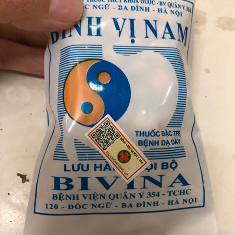 Bình Vị Nam vqy 354 - Hỗ Trợ Tiêu Hóa, Liệu Trình 1 Tháng, 300 Viên Uống,