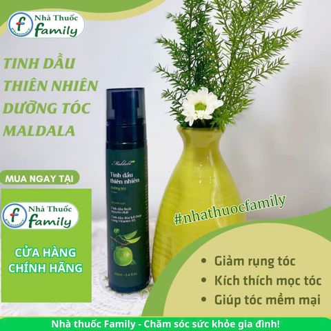 Tinh Dầu Dưỡng Tóc Maldala Xịt Chiết Xuất Bưởi - Nuôi Dưỡng, Kích Thích Mọc Tóc, Giảm Gãy Rụng, Dưỡng Tóc Suôn Mượt