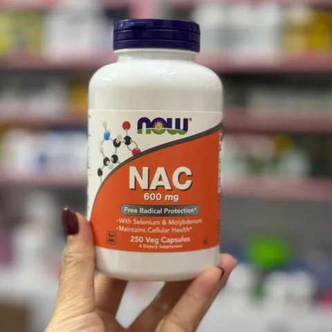 NOW NAC 600mg 250 Viên - Giải Độc Gan, Tăng Cường Miễn Dịch và Chống Oxy Hóa Hiệu Quả - Hàng Mỹ Chính Hãng