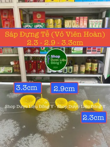 Hộp Đựng Sáp Nhựa 1kg - Nhiều Kích Cỡ (2.3 - 2.9 - 3.3cm) Màu Đỏ - Xanh - Vàng - Trắng, Lý Tưởng Đựng Thăm Sổ Xố