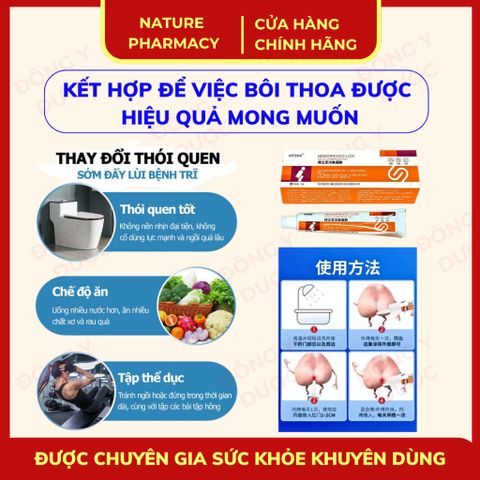 Kem Bôi Trĩ Yanhee 20g - Giảm Ngứa, Sưng Đau Hiệu Quả - Hỗ Trợ Điều Trị Trĩ Nội Ngoại - Sản Phẩm Chăm Sóc Sức Khỏe Vùng Hậu Môn
