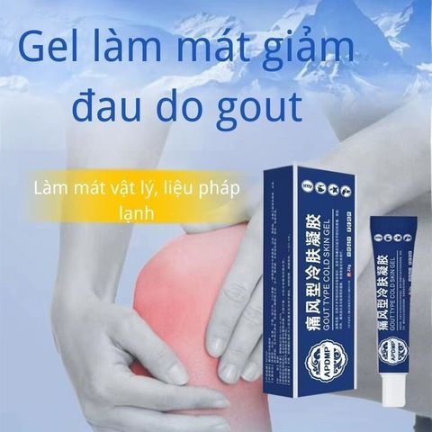 Gel lạnh AMPDP 20g - Giảm đau khớp, gout, sưng viêm, làm mát nhanh, hỗ trợ chăm sóc xương khớp hàng ngày