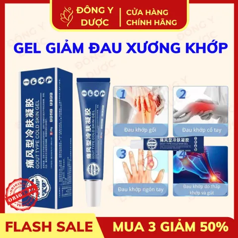 Gel lạnh AMPDP 20g - Giảm đau khớp, gout, sưng viêm, làm mát nhanh, hỗ trợ chăm sóc xương khớp hàng ngày