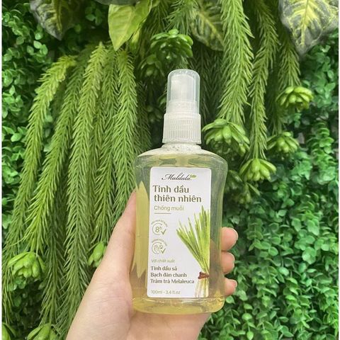 Tinh Dầu Thiên Nhiên Chống Muỗi Maldala 100ml - Khử Mùi, Thanh Lọc Không Khí, Bảo Vệ Sức Khỏe Gia Đình