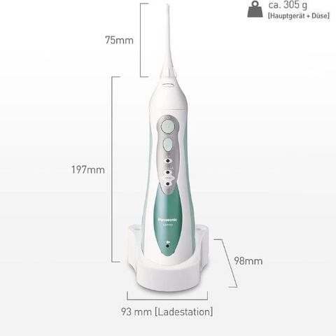 Máy Tăm Nước Panasonic EW1313 Cầm Tay - Chăm Sóc Răng Miệng Hiệu Quả Với 3 Chế Độ Và Áp Suất Cao 590 kPa
