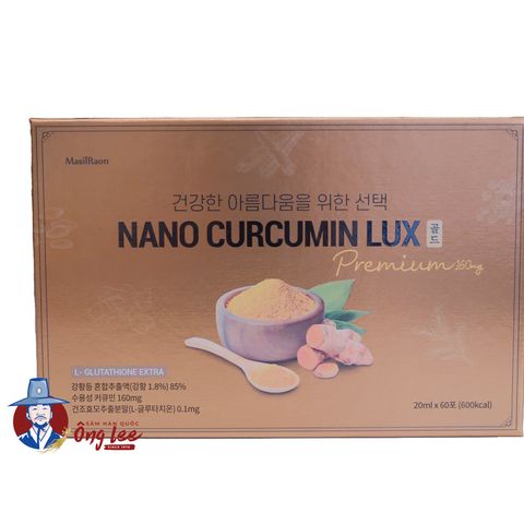 Viên Nghệ Nano Curcumin 160mg - Hỗ Trợ Làm Đẹp, Chống Oxy Hóa, Giúp Làn Da Sáng Khỏe, Tăng Cường Miễn Dịch, Cải Thiện Tiêu Hóa