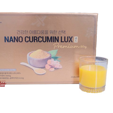 Viên Nghệ Nano Curcumin 160mg - Hỗ Trợ Làm Đẹp, Chống Oxy Hóa, Giúp Làn Da Sáng Khỏe, Tăng Cường Miễn Dịch, Cải Thiện Tiêu Hóa