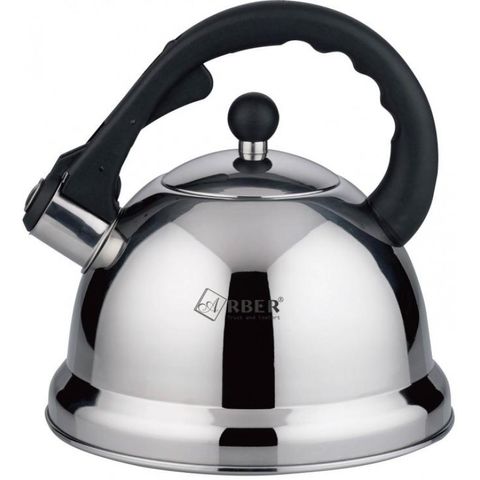 Ấm Đun Nước Arber AB03L 3L Inox Cao Cấp - Thiết Kế Sang Trọng, Tích Hợp Còi Báo Đun Nước Nhanh Trên Mọi Loại Bếp