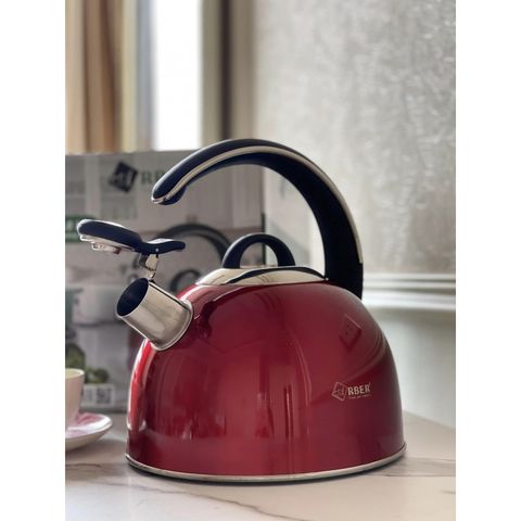 Ấm Đun Nước Arber IN201D 3L - Inox 304 Cao Cấp, Thiết Kế Sang Trọng, Đun Nước Siêu Nhanh, Phù Hợp Mọi Loại Bếp
