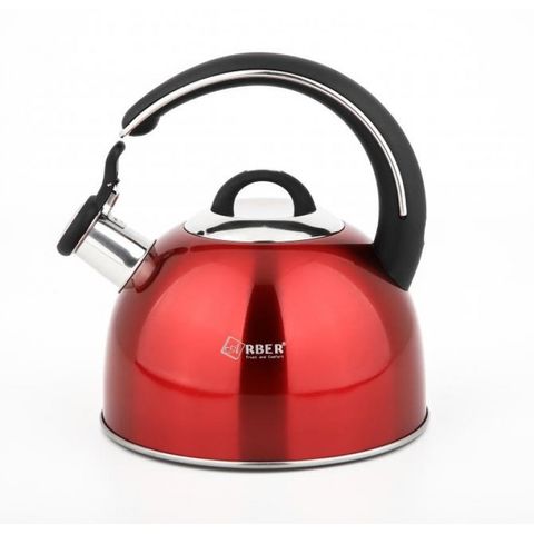 Ấm Đun Nước Arber IN201D 3L - Inox 304 Cao Cấp, Thiết Kế Sang Trọng, Đun Nước Siêu Nhanh, Phù Hợp Mọi Loại Bếp