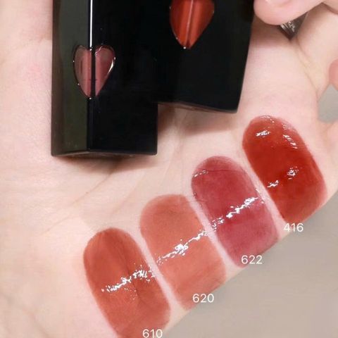 Son Kem YSL Trái Tim The Inks Vinyl Cream 5.5ml - Son Môi Bóng Mượt, Hương Cherry Ngọt Ngào, Thiết Kế Sang Trọng