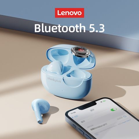 Tai nghe Bluetooth không dây Lenovo LP17 V5.3 - Giảm tiếng ồn thông minh, thời gian chạy 4 giờ, phạm vi 10m, âm thanh sống động