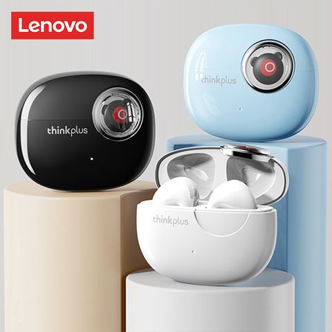 Tai nghe Bluetooth không dây Lenovo LP17 V5.3 - Giảm tiếng ồn thông minh, thời gian chạy 4 giờ, phạm vi 10m, âm thanh sống động