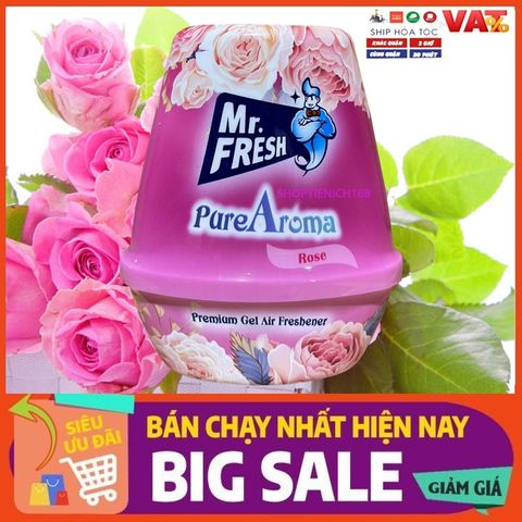 Sáp Thơm Khử Mùi PureAroma Korea - Hương Hoa Hồng, Chanh, Lavender - Giữ Hương Liên Tục 30 Ngày Cho Phòng Ngủ, Xe Ô Tô, Tủ Đồ