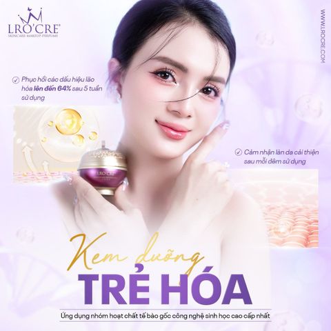 Kem Dưỡng Lro'Cre Miracle Age-Defying Cells Cream Ngừa Lão Hóa 30ml - Dưỡng Ẩm & Tái Tạo Da Mịn Màng Trẻ Trung