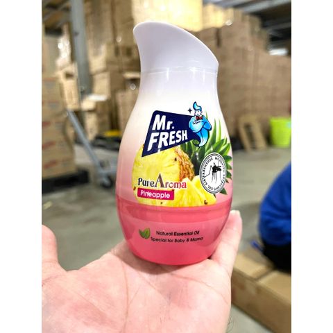 Sáp Thơm Đuổi Muỗi Mr.fresh 200g - Hương Dứa, Mộc Lan, Nho, Đào, Khử Mùi Tốt, An Toàn Cho Gia Đình