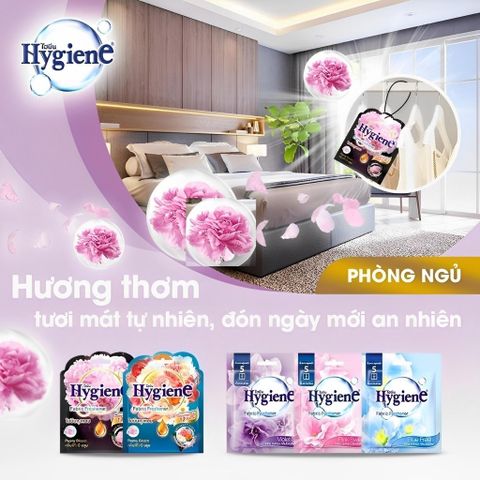 Túi Thơm Để Tủ Quần Áo Hygiene  Hương Hoa Thơm Phòng Treo Xe Phòng Ngủ Loại Bỏ Ẩm Mốc 376015