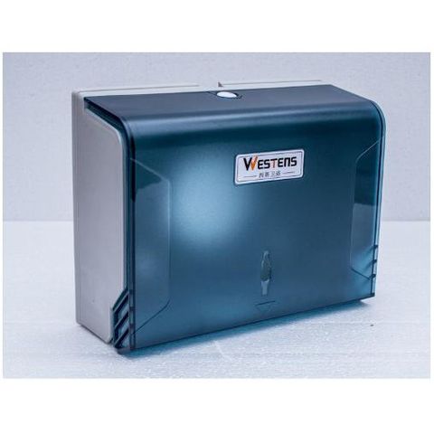 Hộp Đựng Giấy Lau Tay Gắn Tường Nhựa ABS Trắng - Chống Nước, Dễ Dàng Thay Giấy, 400 Khăn, Phù Hợp Nhà Tắm và Công Cộng