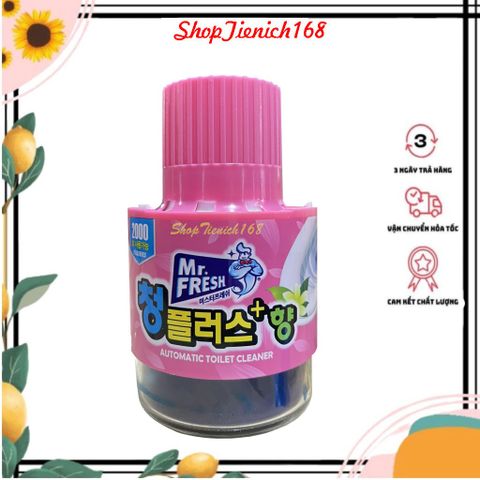 Chai thả bồn cầu diệt khuẩn tự động Mr.Fresh Hàn Quốc 180g - Khử mùi, làm sạch, giữ bồn cầu thơm mát, tiện lợi cho gia đình