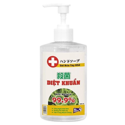 Gel rửa tay khô diệt khuẩn Mr.Fresh 500ml 376085