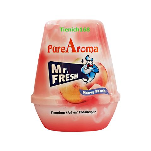 Sáp Thơm Đuổi Muỗi Mr.fresh 220g Hương Thiên Nhiên (Mộc Lan, Dứa, Nho, Đào) - Khử Mùi, Thư Giãn, An Toàn Cho Gia Đình