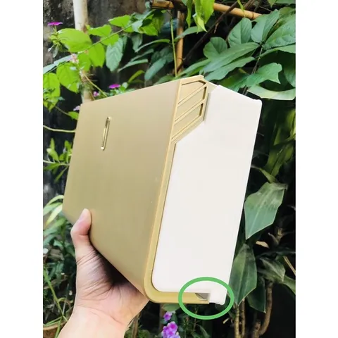 Hộp đựng giấy vệ sinh gắn tường cỡ lớn tiện lợi - Nhựa PP bền đẹp, thanh lý giảm 50% cho công cộng, nhà ở, khách sạn, quán ăn
