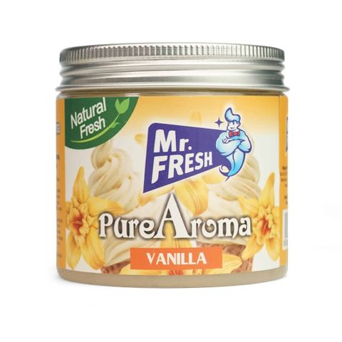 Sáp Thơm Phòng Khử Mùi Pure Aroma 230g - Hương Vani Tươi Mát, Khử Mùi Thuốc Lá, Dùng Cho Nhà, Xe, Tủ Quần Áo