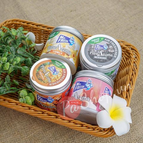Sáp Thơm Phòng Khử Mùi Pure Aroma 230g - Hương Vani Tươi Mát, Khử Mùi Thuốc Lá, Dùng Cho Nhà, Xe, Tủ Quần Áo