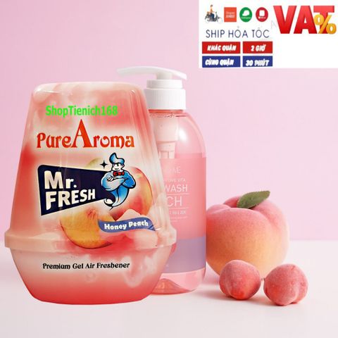 Combo 2 Sáp Thơm Đuổi Muỗi Mr.Fresh 200g - Hương Mộc Lan & Dứa Từ Thiên Nhiên, Khử Mùi Và Trang Trí Phòng