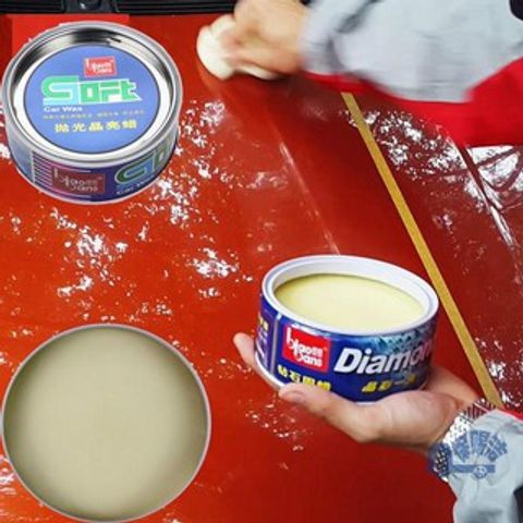Sáp Đánh Bóng Và Phục Hồi Sơn Ô Tô Xe Máy - Chăm Sóc Độ Bóng, Bảo Vệ Sơn, Dễ Dùng, Bao Gồm Miếng Mút Xốp - Sản Phẩm Ô Tô Chất Lượng Cao